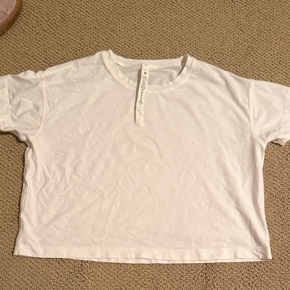 lululemon athletica White Short Sleeve Tee